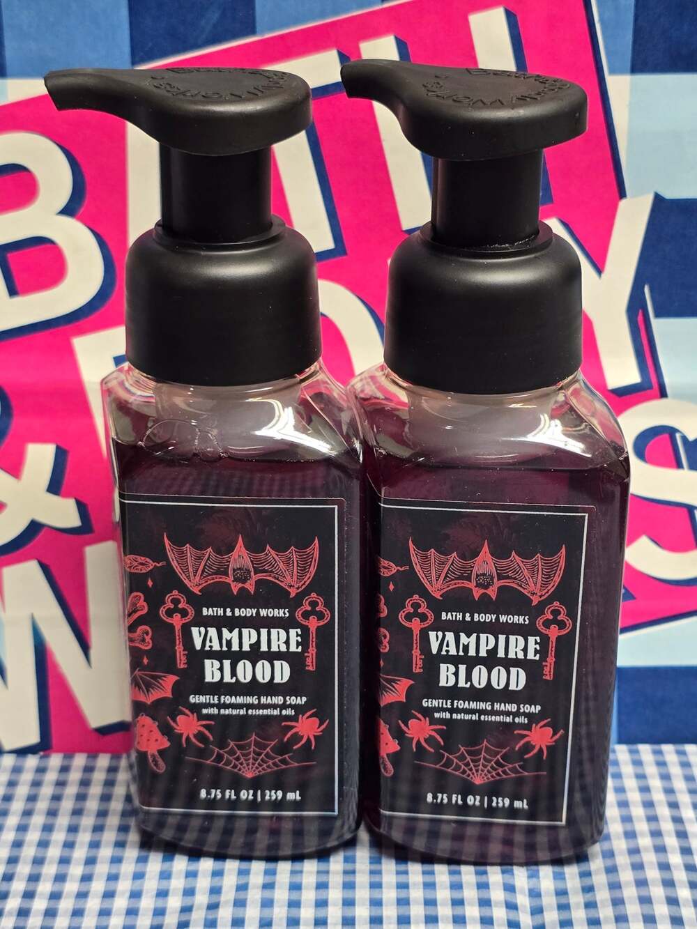 BBW Vampire Blood Gentle Foaming Hand Soap 2 Pack